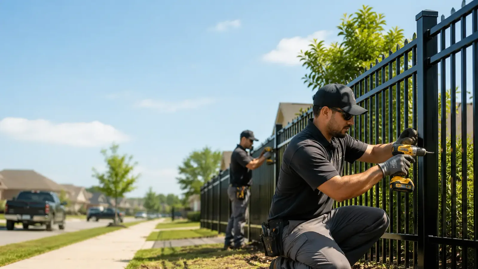 Metal Fence Installation in Nevada, TX